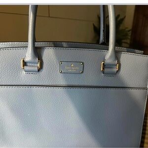 Kate Spade Light Blue Tote Bag